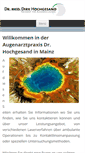 Mobile Screenshot of praxis-hochgesand.de